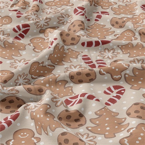 Christmas Double Brushed Polyester Fabric Jersey Stretchy Soft Polyester Stretch Fabric