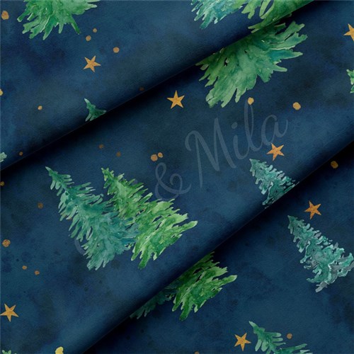 Christmas Double Brushed Polyester Fabric Jersey Stretchy Soft Polyester Stretch Fabric