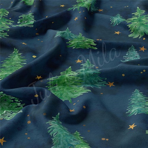 Christmas Double Brushed Polyester Fabric Jersey Stretchy Soft Polyester Stretch Fabric