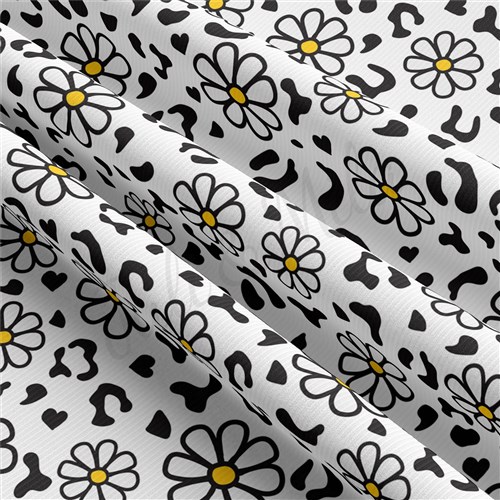 Floral Rib Knit Fabric, RBK1572 & Get a Free $89.99 Embroidery Bundle
