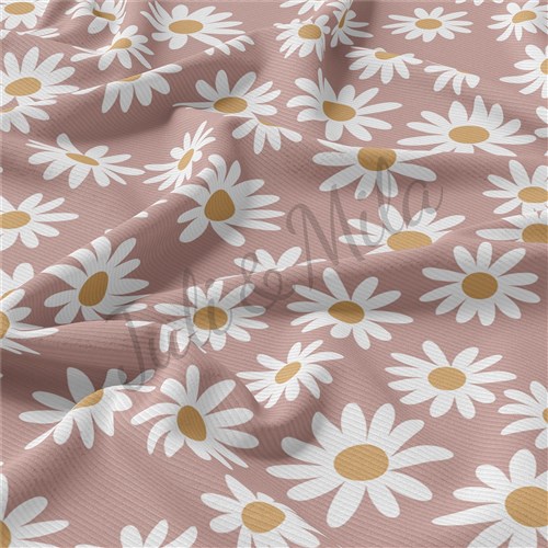 Rib Knit Fabric, floral54 & Get a Free $89.99 Embroidery Bundle