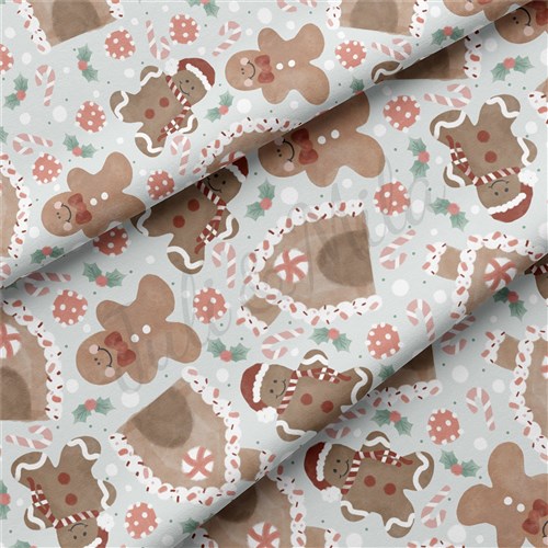 Christmas Double Brushed Polyester Fabric Jersey Stretchy Soft Polyester Stretch Fabric