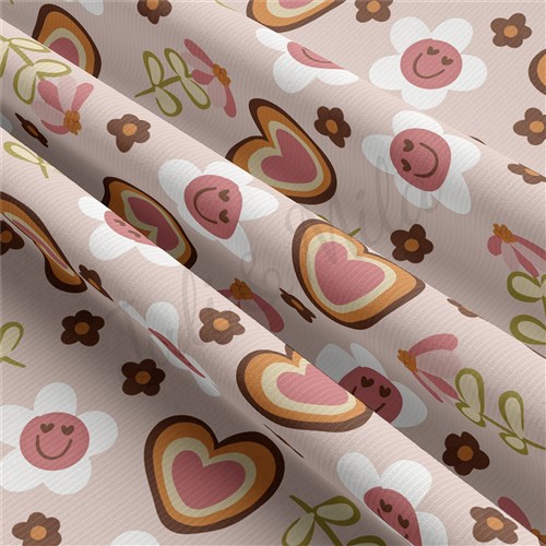 Rib Knit Fabric, RBKvalfloral & Get a Free $89.99 Embroidery Bundle
