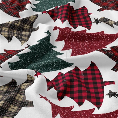 Christmas Double Brushed Polyester Fabric Jersey Stretchy Soft Polyester Stretch Fabric