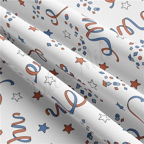 4th of July Patriotic Rib Knit Fabric, RBK2160 & Get a Free $89.99 Embroidery Bundle