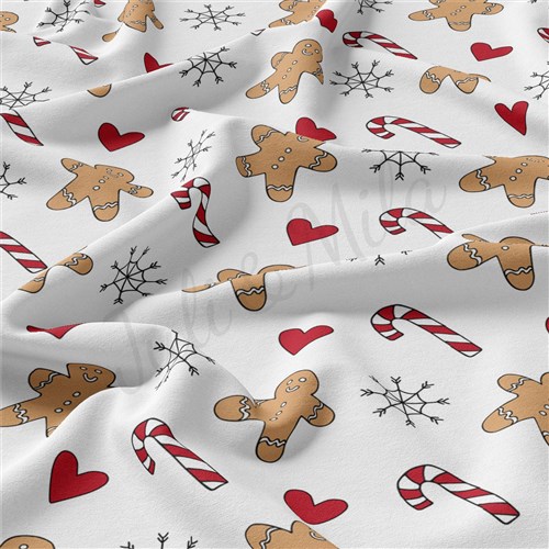 Christmas Double Brushed Polyester Fabric Jersey Stretchy Soft Polyester Stretch Fabric