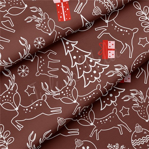 Christmas Double Brushed Polyester Fabric Jersey Stretchy Soft Polyester Stretch Fabric