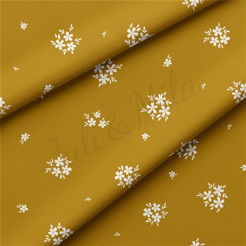 Floral Double Brushed Polyester Fabric Jersey Stretchy Soft Polyester Stretch Fabric