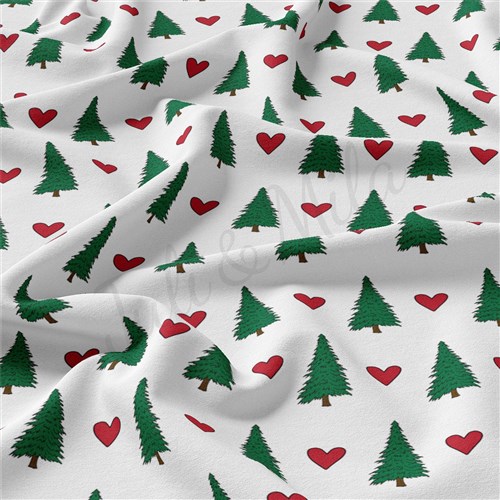 Christmas Double Brushed Polyester Fabric Jersey Stretchy Soft Polyester Stretch Fabric