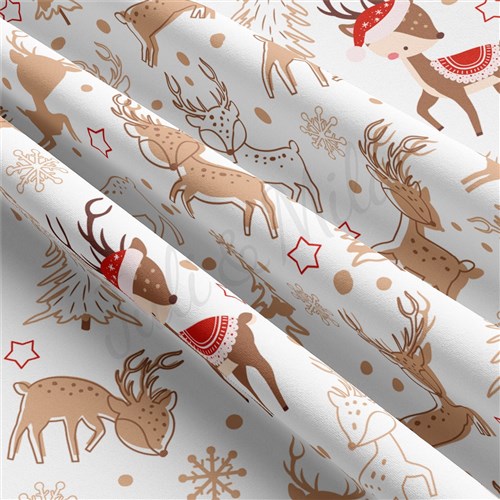 Christmas Double Brushed Polyester Fabric Jersey Stretchy Soft Polyester Stretch Fabric