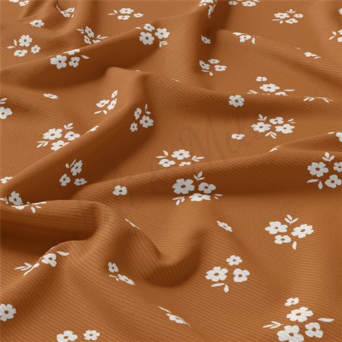 Floral Rib Knit Fabric, RBK2161 & Get a Free $89.99 Embroidery Bundle