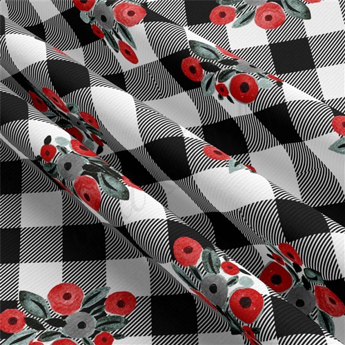 Christmas Rib Knit Fabric, RBK2181 & Get a Free $89.99 Embroidery Bundle
