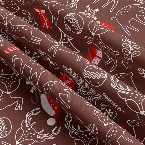 Christmas Rib Knit Fabric, RBK2164 & Get a Free $89.99 Embroidery Bundle