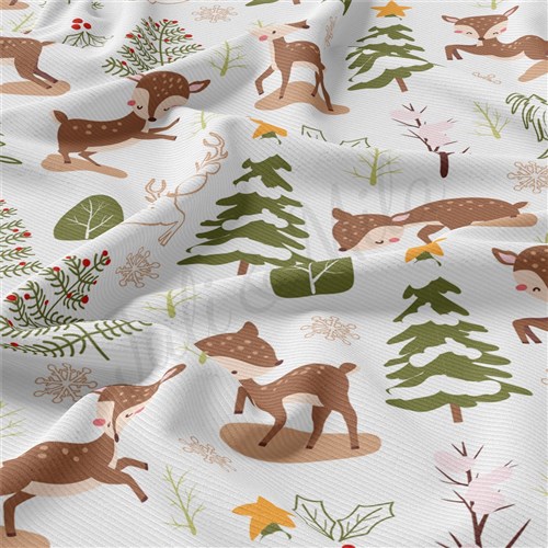 Christmas Rib Knit Fabric, RBK2180 & Get a Free $89.99 Embroidery Bundle