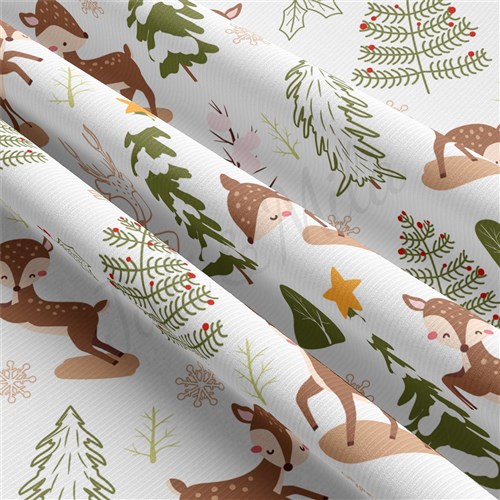 Christmas Rib Knit Fabric, RBK2180 & Get a Free $89.99 Embroidery Bundle