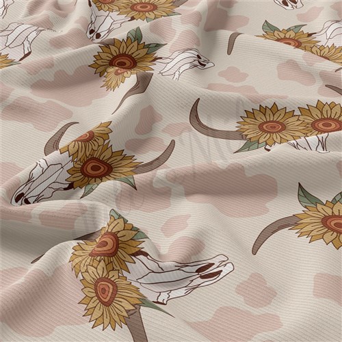 Boho Western Rib Knit Fabric, RBK2170 & Get a Free $89.99 Embroidery Bundle