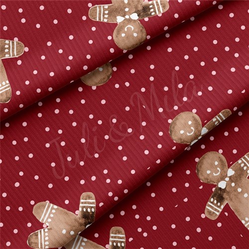 Christmas Rib Knit Fabric, RBK2201 & Get a Free $89.99 Embroidery Bundle
