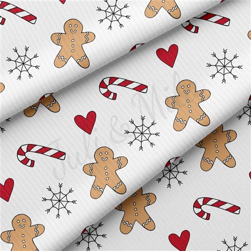 Christmas Rib Knit Fabric, RBK2163 & Get a Free $89.99 Embroidery Bundle