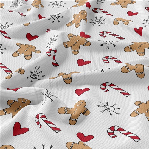 Christmas Rib Knit Fabric, RBK2163 & Get a Free $89.99 Embroidery Bundle
