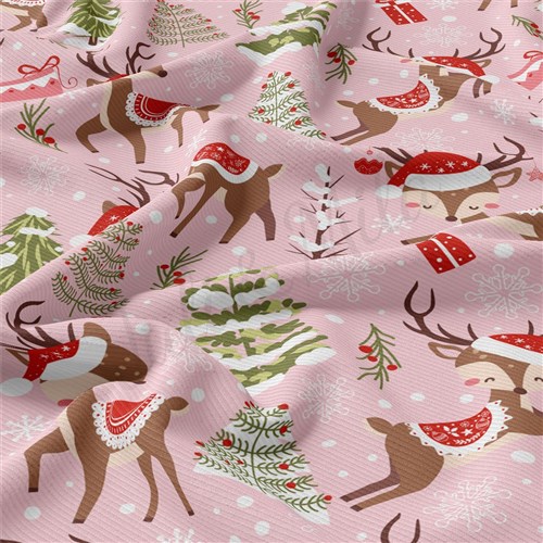 Christmas Rib Knit Fabric, RBK2182 & Get a Free $89.99 Embroidery Bundle
