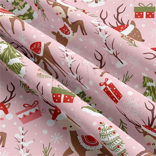Christmas Rib Knit Fabric, RBK2182 & Get a Free $89.99 Embroidery Bundle