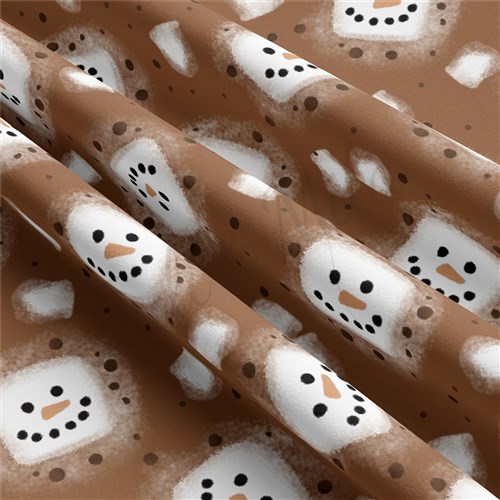 Christmas Double Brushed Polyester Fabric Jersey Stretchy Soft Polyester Stretch Fabric