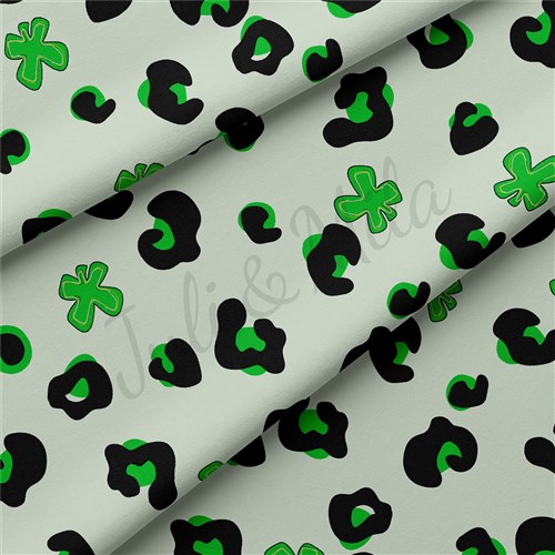 St. Patrick's Day Double Brushed Polyester Fabric Jersey Stretchy Soft Polyester Stretch Fabric