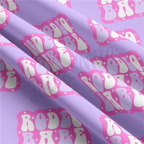 Rodeo Baby Double Brushed Polyester Fabric Jersey Stretchy Soft Polyester Stretch Fabric