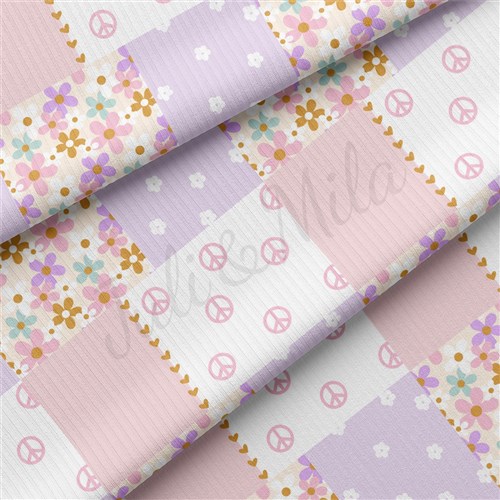 Easter Rib Knit Fabric, RBK2049 & Get a Free $89.99 Embroidery Bundle