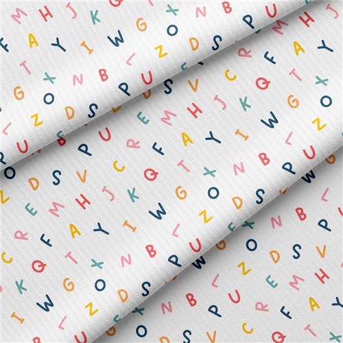 Back to School Rib Knit Fabric, RBK1595 & Get a Free $89.99 Embroidery Bundle