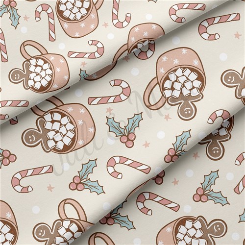 Christmas Double Brushed Polyester Fabric Jersey Stretchy Soft Polyester Stretch Fabric