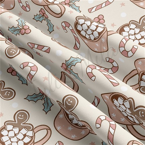 Christmas Double Brushed Polyester Fabric Jersey Stretchy Soft Polyester Stretch Fabric