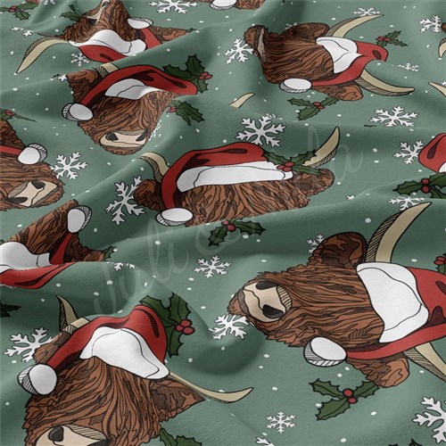 Christmas Double Brushed Polyester Fabric Jersey Stretchy Soft Polyester Stretch Fabric