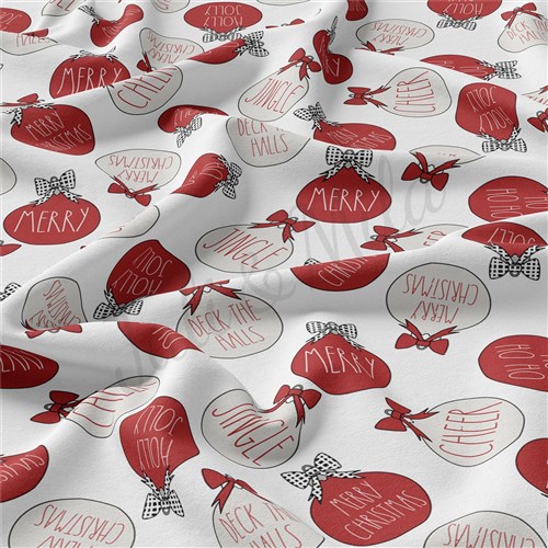 Christmas Double Brushed Polyester Fabric Jersey Stretchy Soft Polyester Stretch Fabric