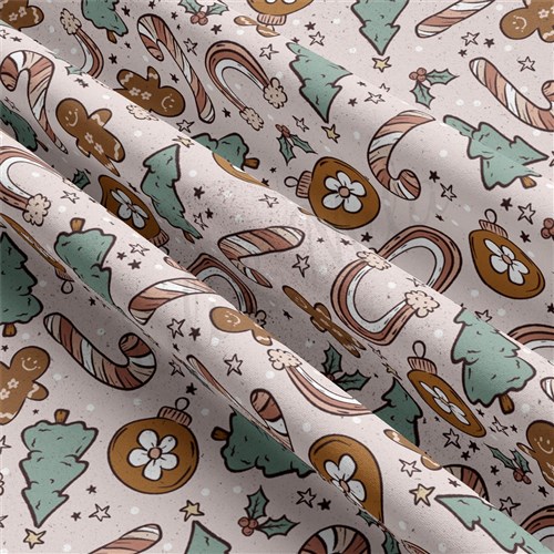 Christmas Double Brushed Polyester Fabric Jersey Stretchy Soft Polyester Stretch Fabric