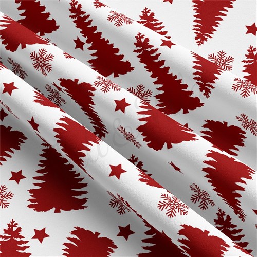Christmas Double Brushed Polyester Fabric Jersey Stretchy Soft Polyester Stretch Fabric