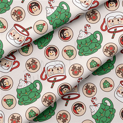 christmas Double Brushed Polyester Fabric Jersey Stretchy Soft Polyester Stretch Fabric