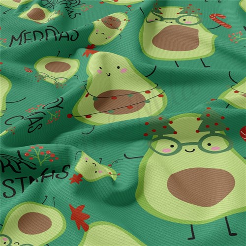 Christmas Rib Knit Fabric, RBK2011 & Get a Free $89.99 Embroidery Bundle