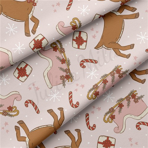 Christmas Christmas Double Brushed Polyester Fabric Jersey Stretchy Soft Polyester Stretch Fabric