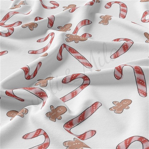 Christmas Christmas Double Brushed Polyester Fabric Jersey Stretchy Soft Polyester Stretch Fabric