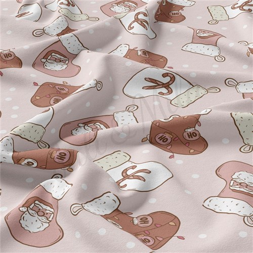 Christmas Christmas Double Brushed Polyester Fabric Jersey Stretchy Soft Polyester Stretch Fabric