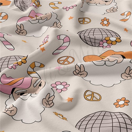 Christmas Christmas Double Brushed Polyester Fabric Jersey Stretchy Soft Polyester Stretch Fabric