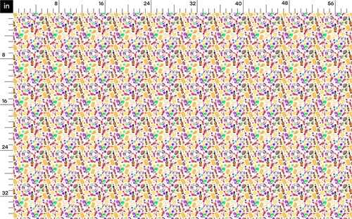 Mardi Gras Double Brushed Polyester Fabric Jersey Stretchy Soft Polyester Stretch Fabric