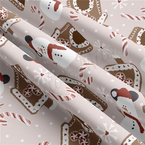 Christmas Christmas Double Brushed Polyester Fabric Jersey Stretchy Soft Polyester Stretch Fabric