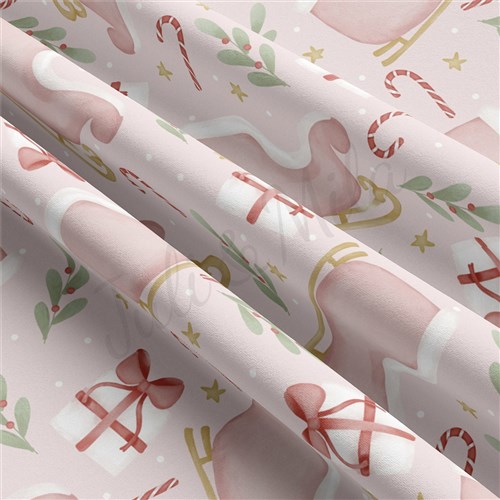 Christmas Christmas Double Brushed Polyester Fabric Jersey Stretchy Soft Polyester Stretch Fabric