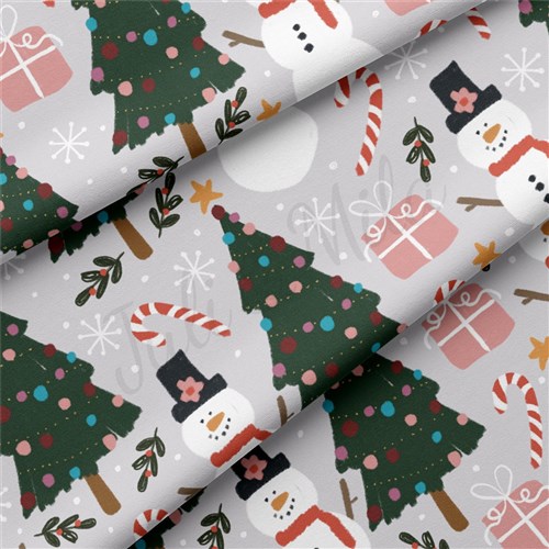 Christmas Christmas Double Brushed Polyester Fabric Jersey Stretchy Soft Polyester Stretch Fabric