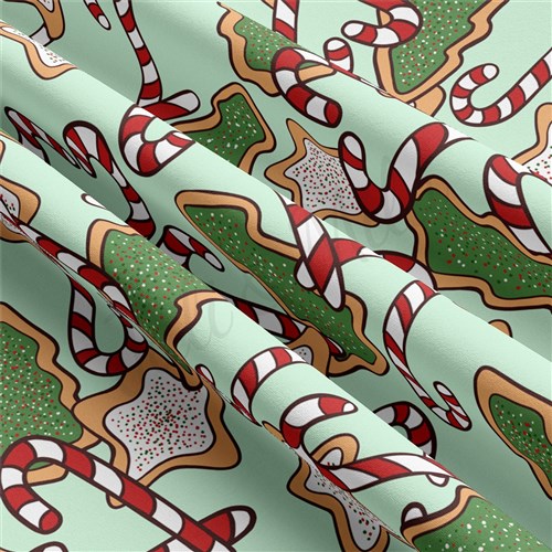 Christmas Double Brushed Polyester Fabric Jersey Stretchy Soft Polyester Stretch Fabric