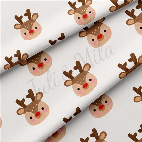 Christmas Double Brushed Polyester Fabric Jersey Stretchy Soft Polyester Stretch Fabric