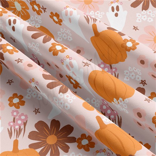 Halloween Double Brushed Polyester Fabric Jersey Stretchy Soft Polyester Stretch Fabric