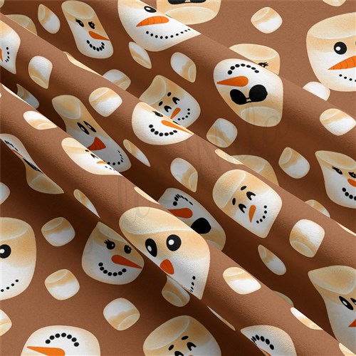 Christmas Double Brushed Polyester Fabric Jersey Stretchy Soft Polyester Stretch Fabric